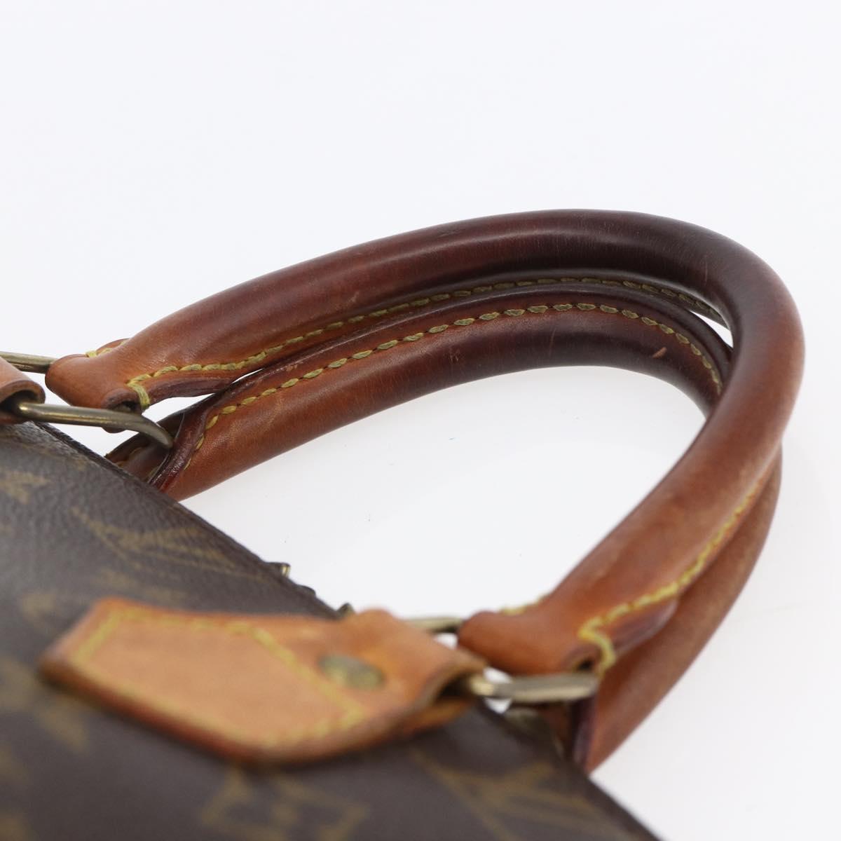 LOUIS VUITTON Monogram Alma Hand Bag M51130 LV Auth BA7157