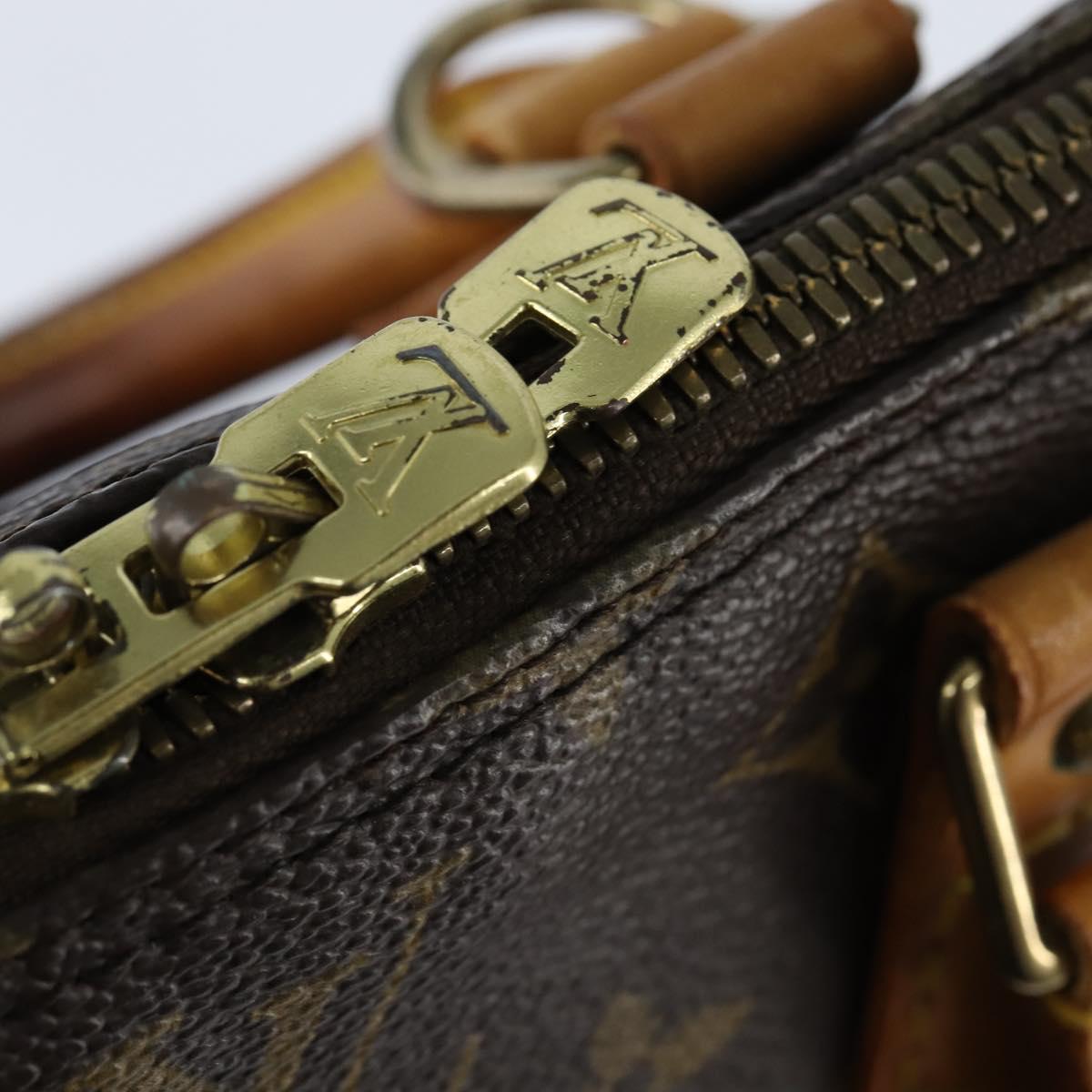 LOUIS VUITTON Monogram Alma Hand Bag M51130 LV Auth BA7158