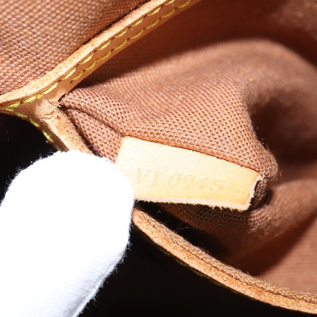 LOUIS VUITTON Monogram Alma Hand Bag M51130 LV Auth BA7158