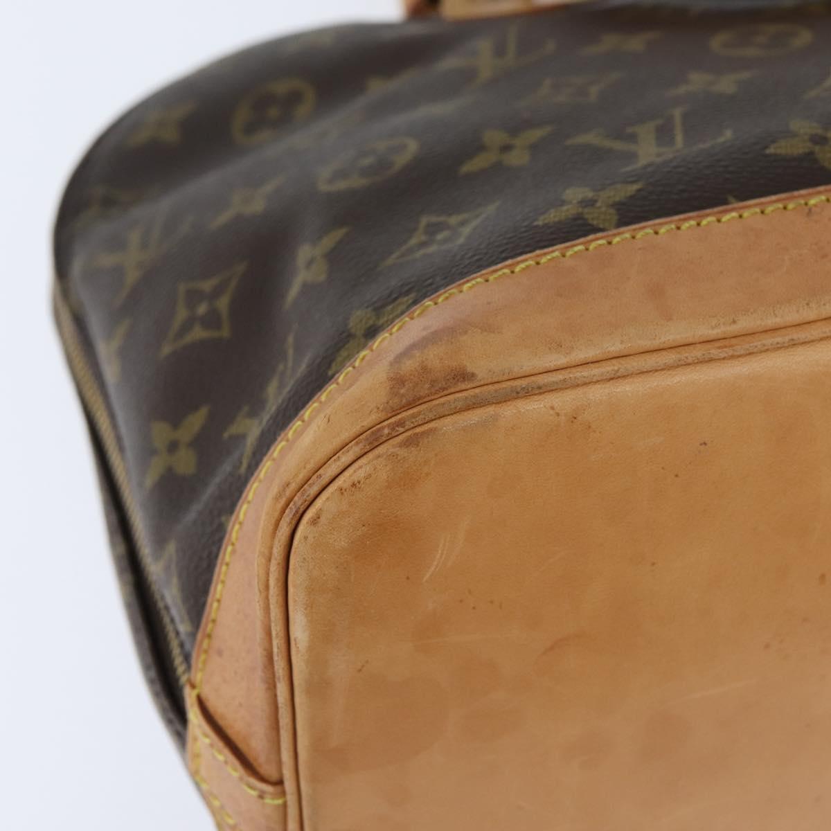 LOUIS VUITTON Monogram Alma Hand Bag M51130 LV Auth BA7160