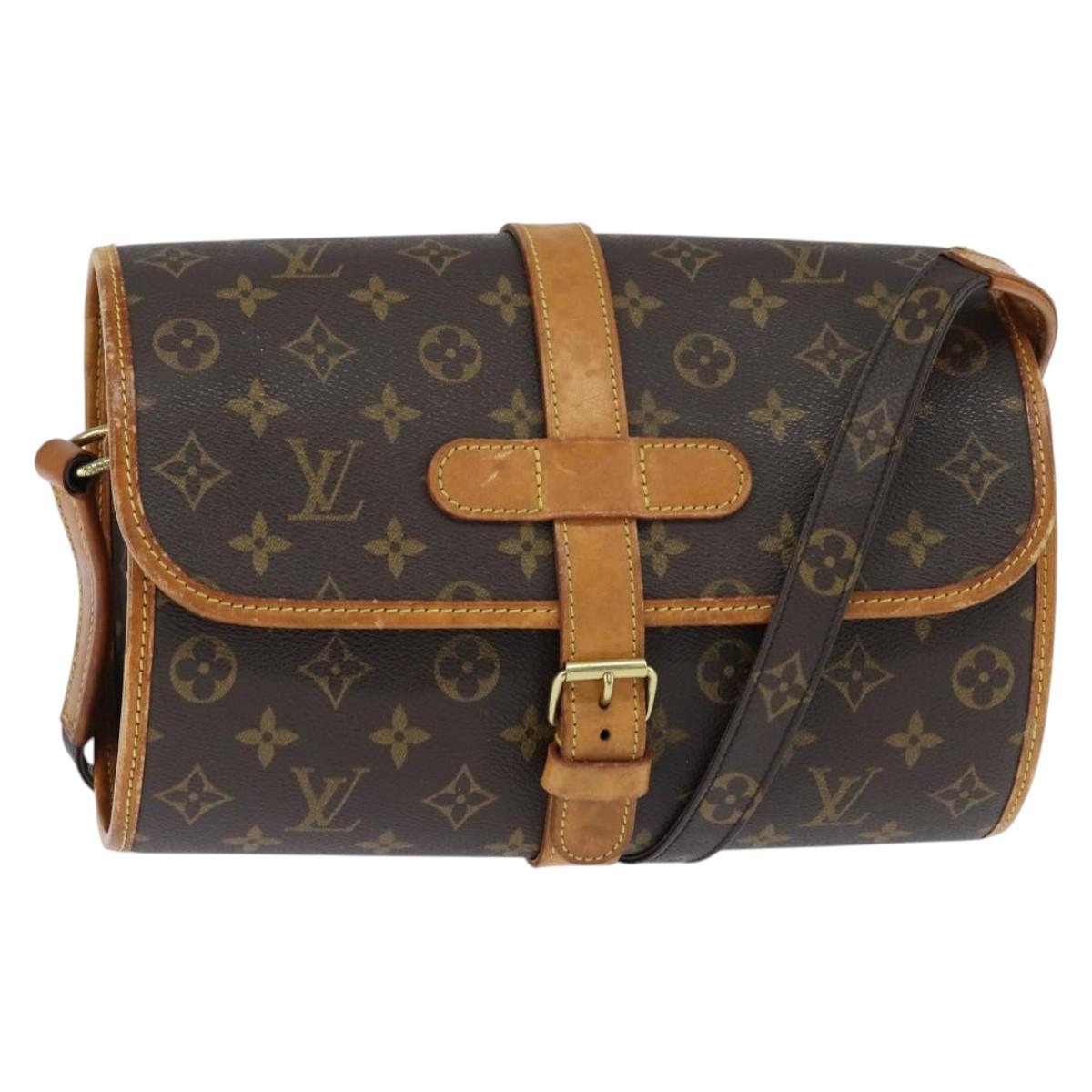 LOUIS VUITTON Monogram Marne Shoulder Bag M51369 LV Auth BA7162