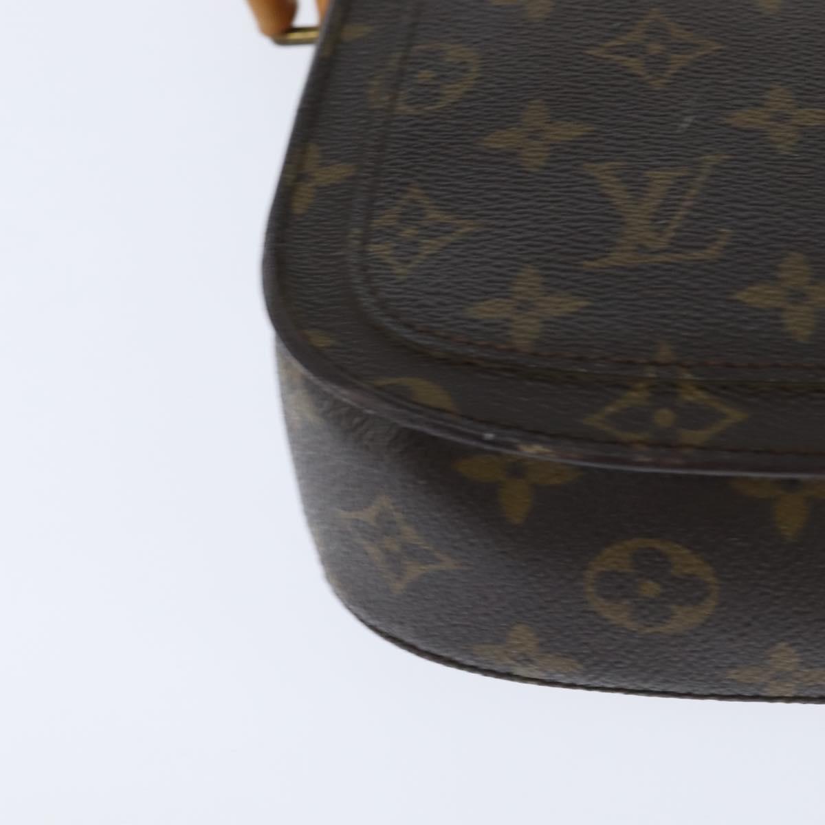LOUIS VUITTON Monogram Saint Cloud MM Shoulder Bag M51243 LV Auth BA7166
