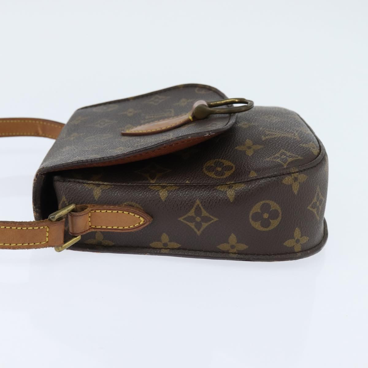 LOUIS VUITTON Monogram Saint Cloud MM Shoulder Bag M51243 LV Auth BA7167