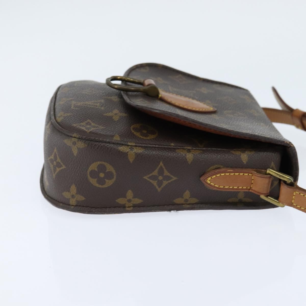 LOUIS VUITTON Monogram Saint Cloud MM Shoulder Bag M51243 LV Auth BA7167