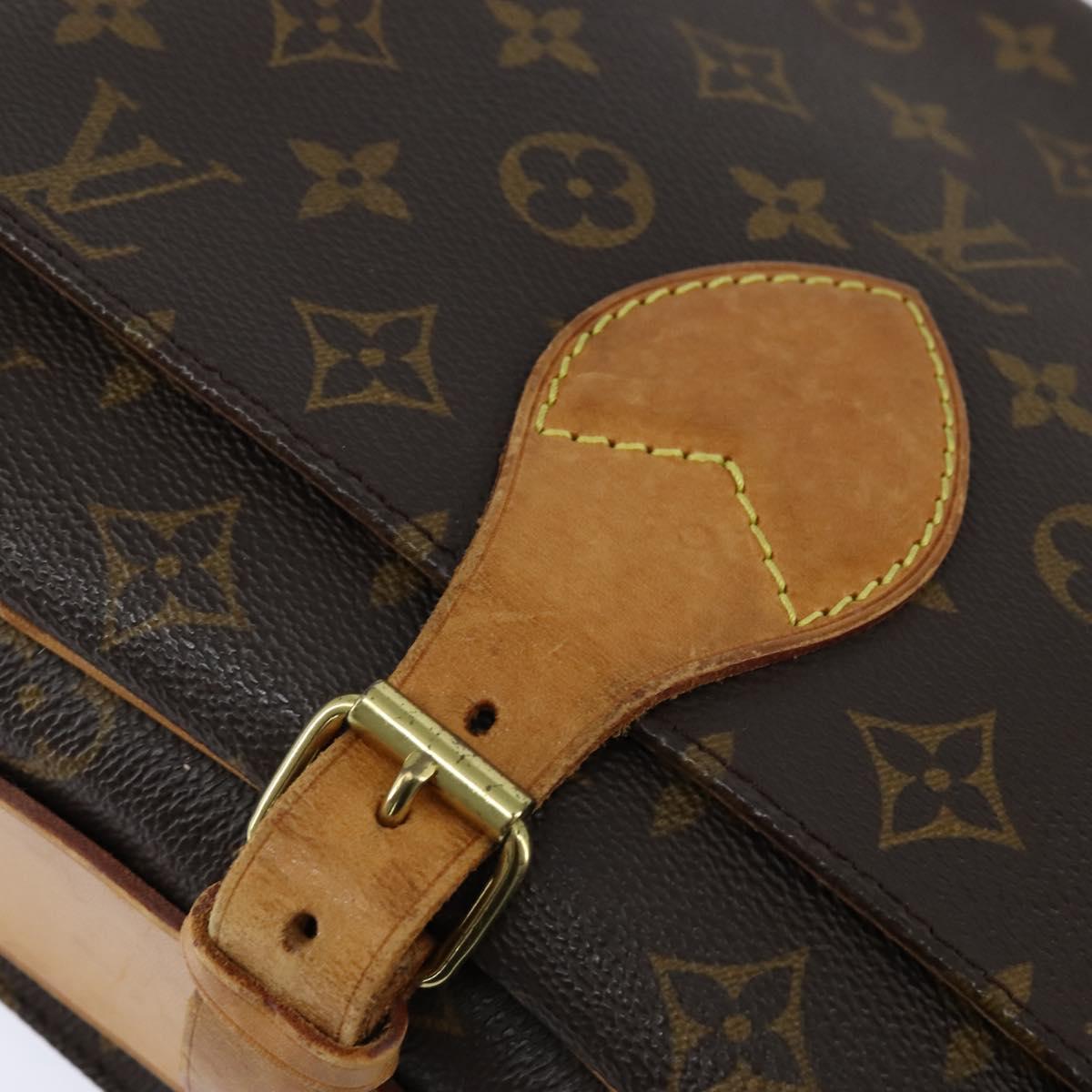 LOUIS VUITTON Monogram Cartouchiere GM Shoulder Bag M51252 LV Auth BA7168