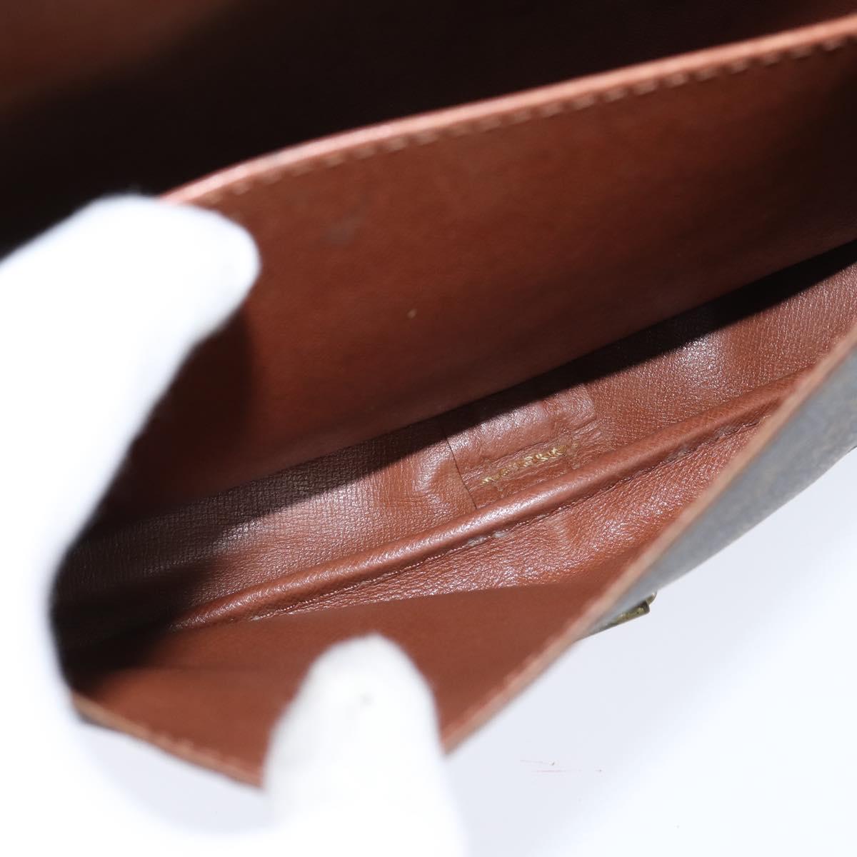 LOUIS VUITTON Monogram Cartouchiere GM Shoulder Bag M51252 LV Auth BA7169