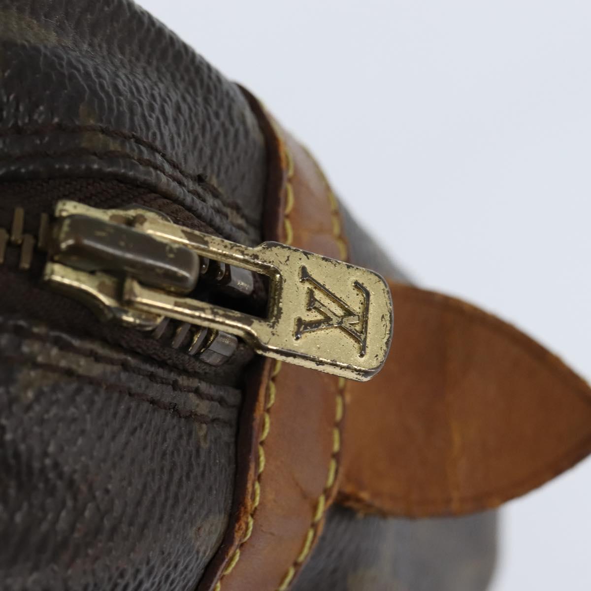 LOUIS VUITTON Monogram Compiegne 28 Clutch Bag M51845 LV Auth BA7171