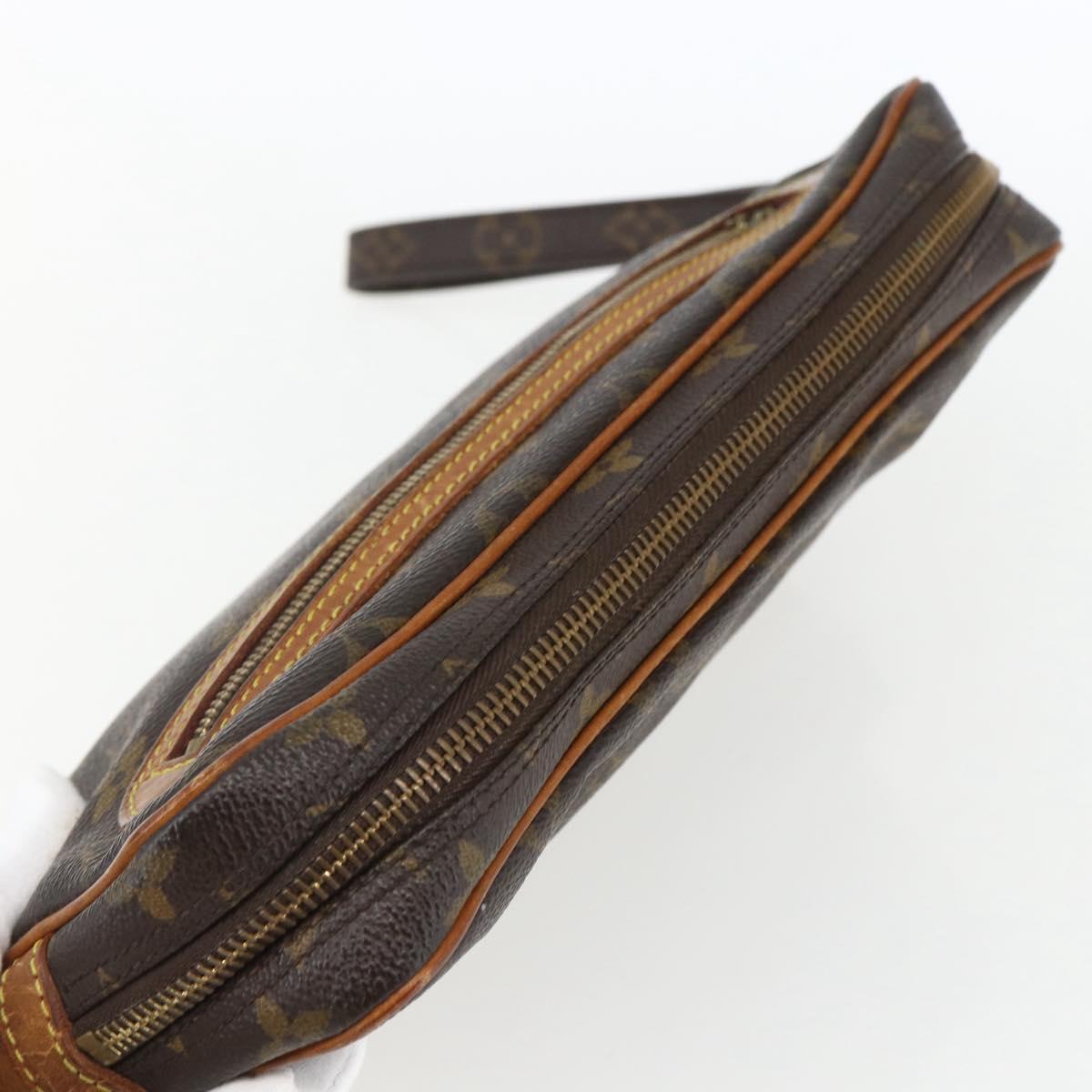 LOUIS VUITTON Monogram Marly Dragonne GM Clutch Bag M51825 LV Auth BA7172