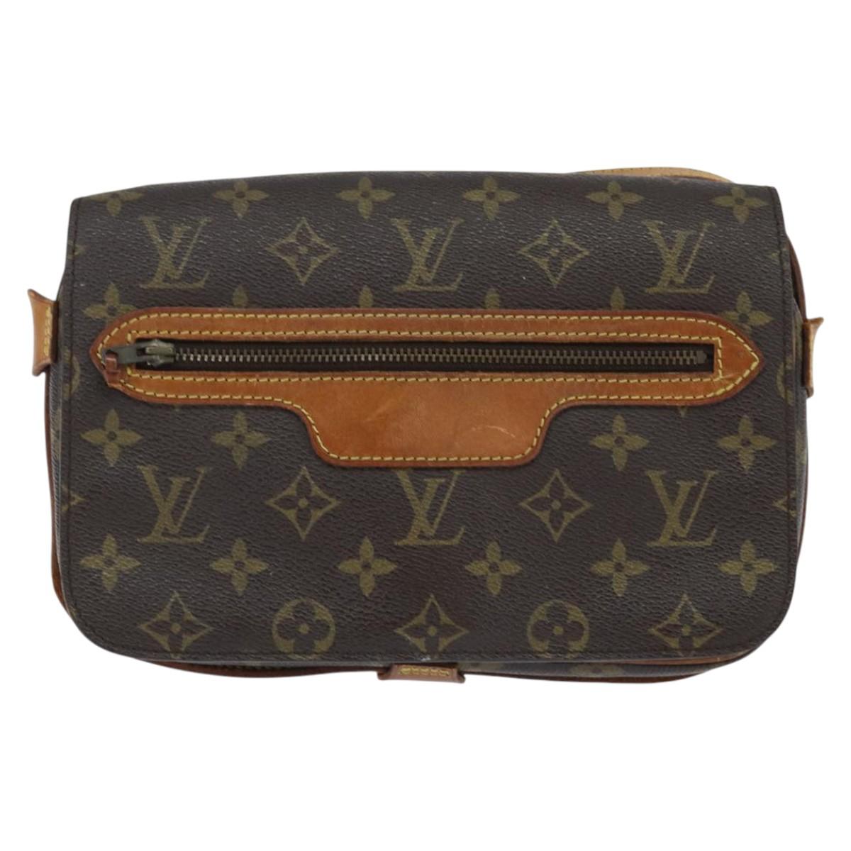 LOUIS VUITTON Monogram Saint Germain Shoulder Bag M51210 LV Auth BA7179