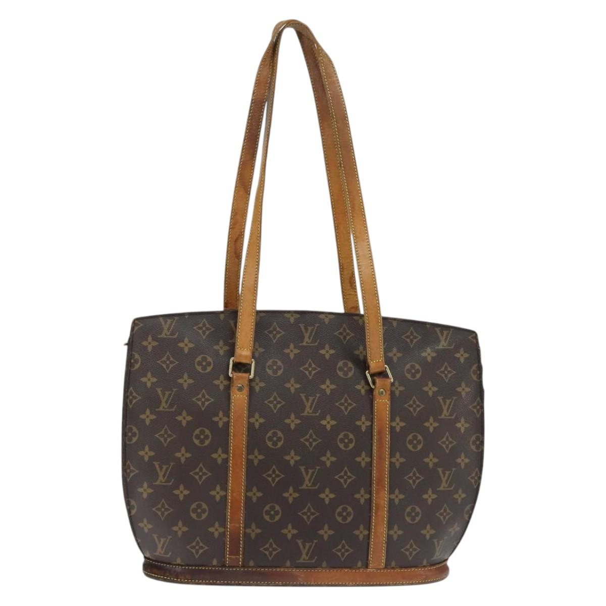 LOUIS VUITTON Monogram Babylone Tote Bag M51102 LV Auth BA7181