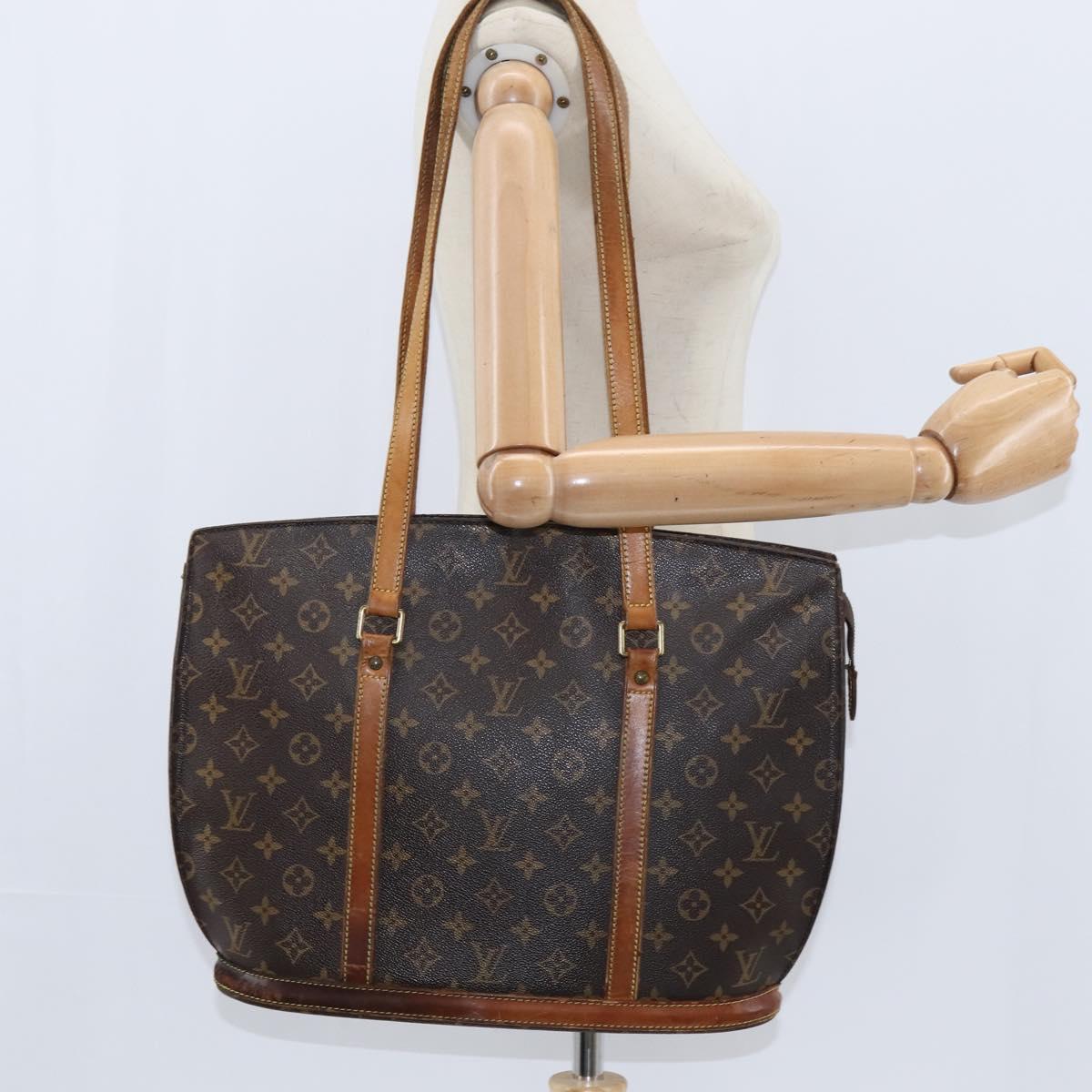 LOUIS VUITTON Monogram Babylone Tote Bag M51102 LV Auth BA7181
