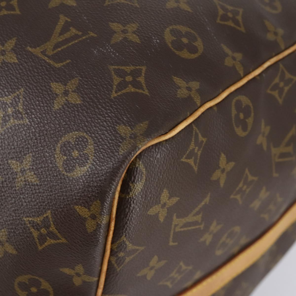 LOUIS VUITTON Monogram Keepall Bandouliere 60 Boston Bag M41412 LV Auth BA7196