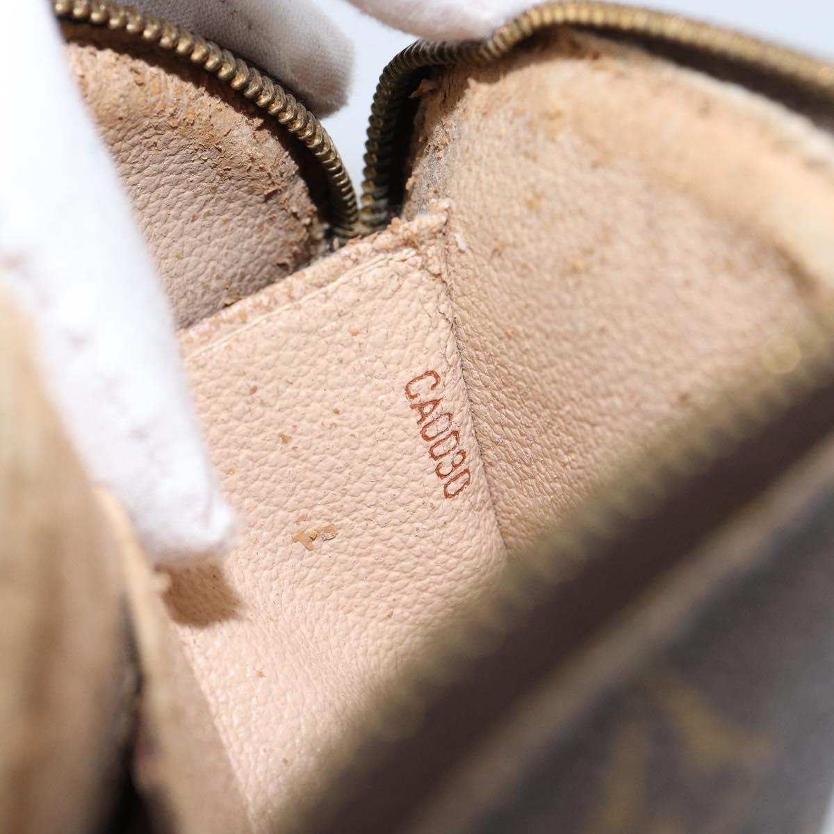 LOUIS VUITTON Monogram Pochette Cosmetic PM Pouch M43998 LV Auth BA7197