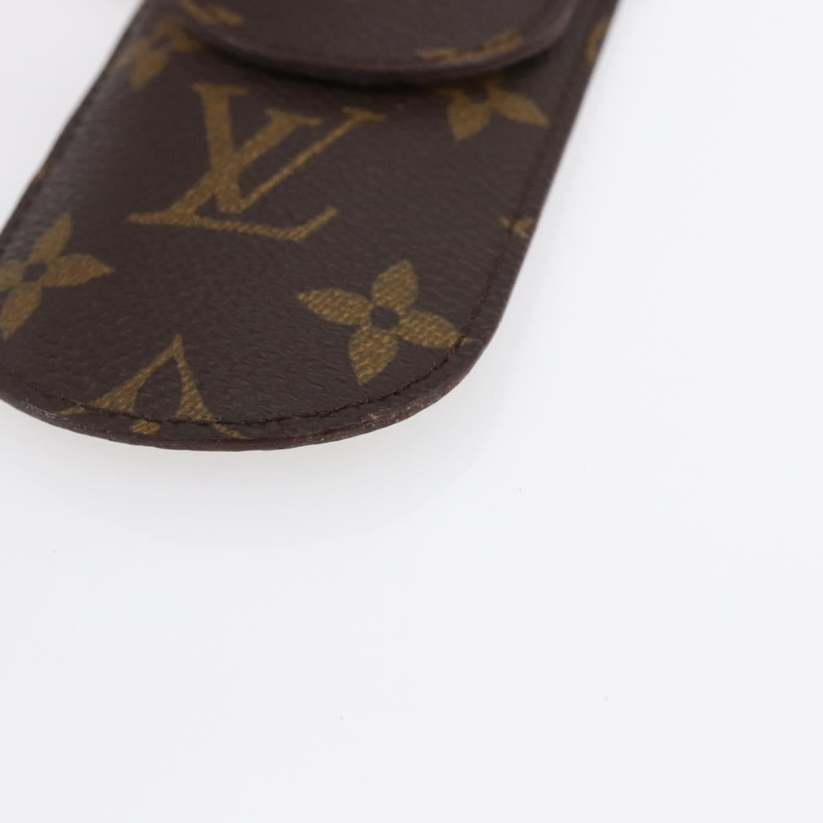 LOUIS VUITTON Monogram Etui Stilo Pen Case M62990 LV Auth BA7201V