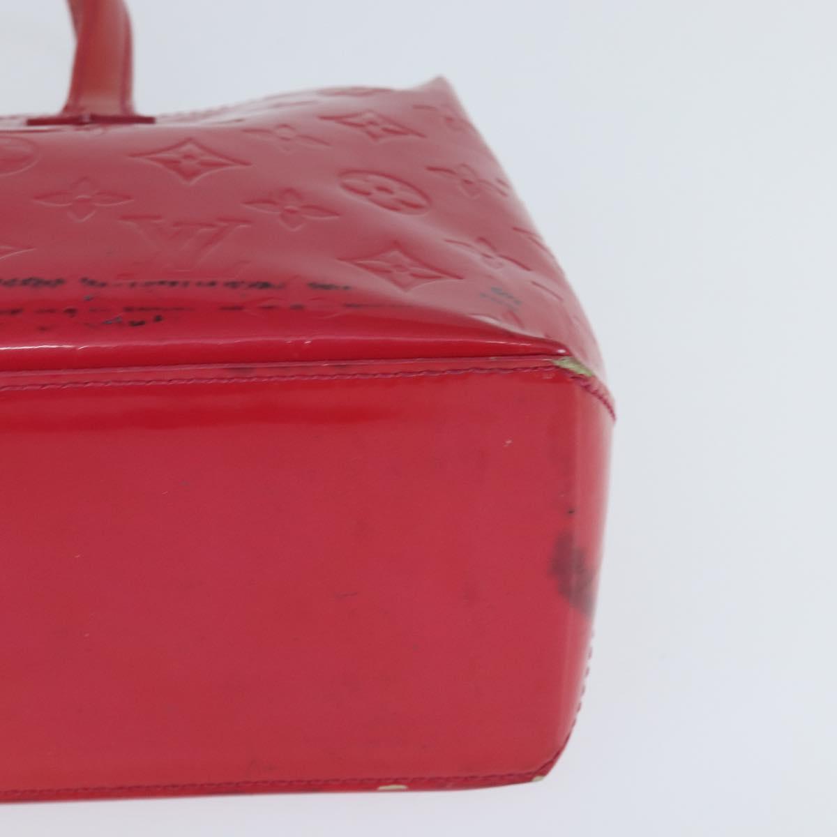 LOUIS VUITTON Monogram Vernis Wilshire Boulevard Bag Rose Pop M93643 Auth BA7211