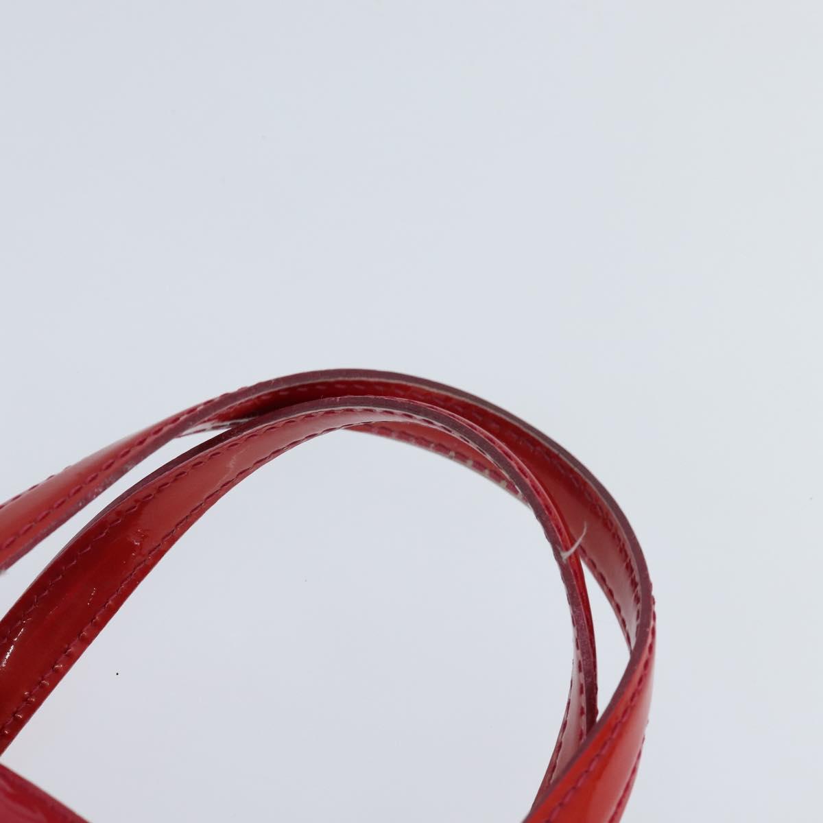 LOUIS VUITTON Monogram Vernis Wilshire Boulevard Bag Rose Pop M93643 Auth BA7211