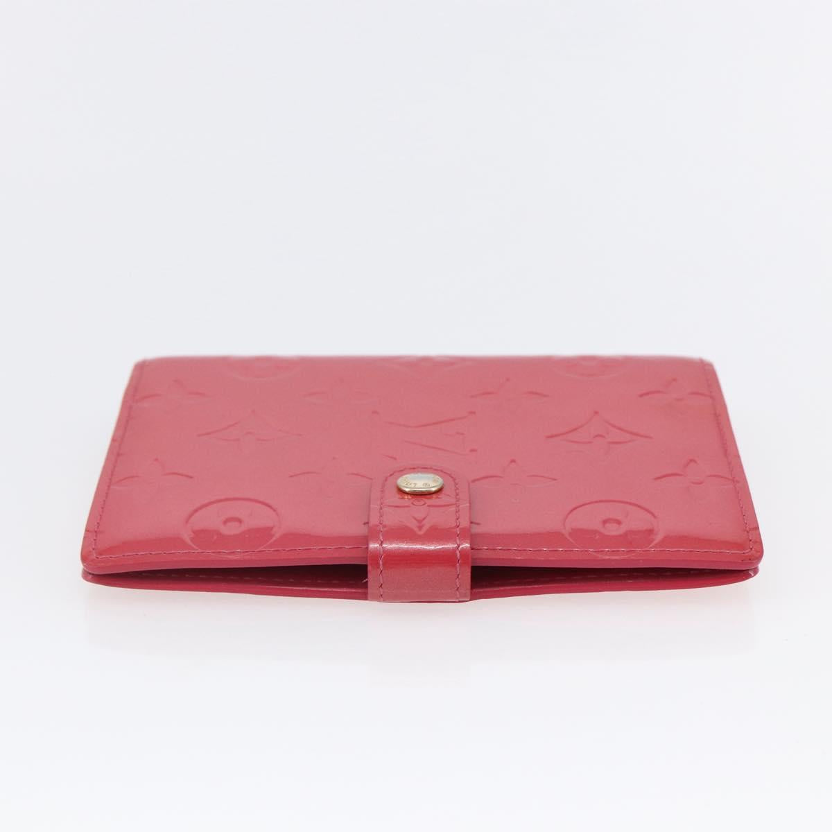 LOUIS VUITTON Vernis Agenda PM Day Planner Cover Fran Boise R2101F Auth BA7214V