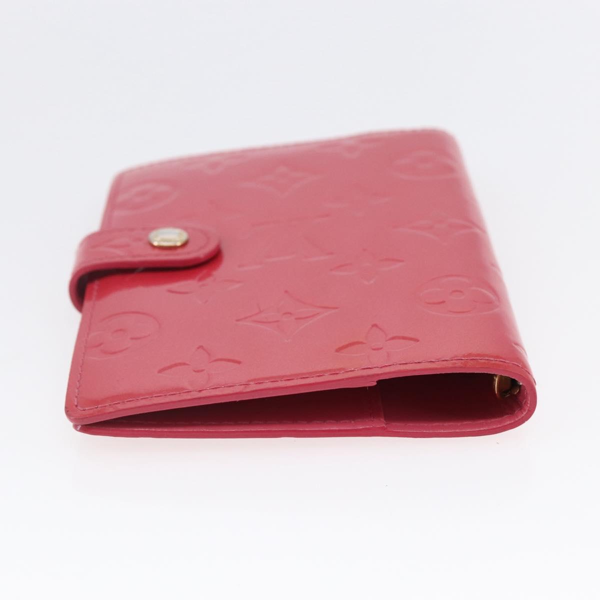 LOUIS VUITTON Vernis Agenda PM Day Planner Cover Fran Boise R2101F Auth BA7214V