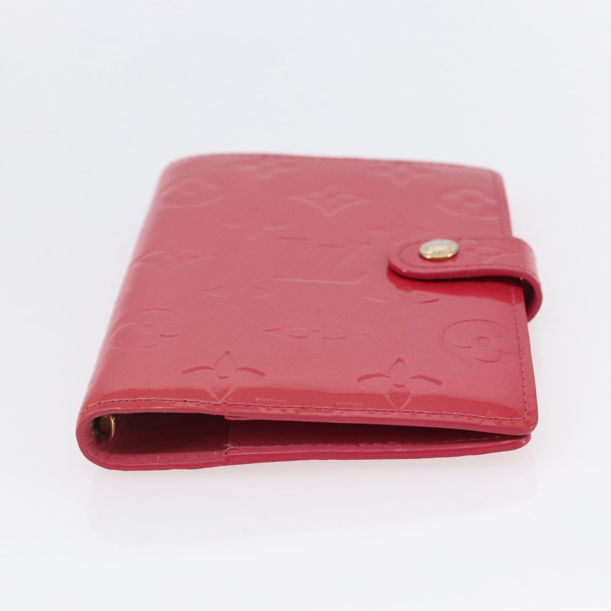 LOUIS VUITTON Vernis Agenda PM Day Planner Cover Fran Boise R2101F Auth BA7214V