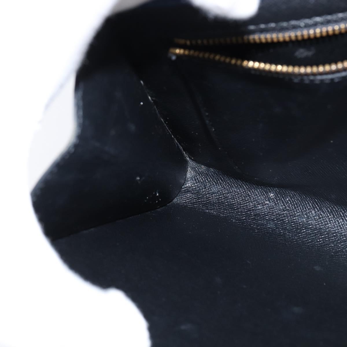 LOUIS VUITTON Epi Art Deco Clutch Bag Blue M52635 LV Auth BA7217