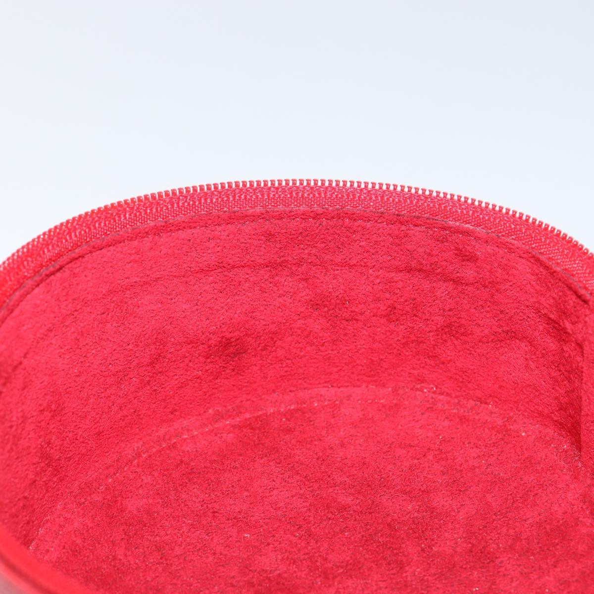 LOUIS VUITTON Epi Ecrin Bijoux 12 Jewelry Box Red M48207 LV Auth BA7218