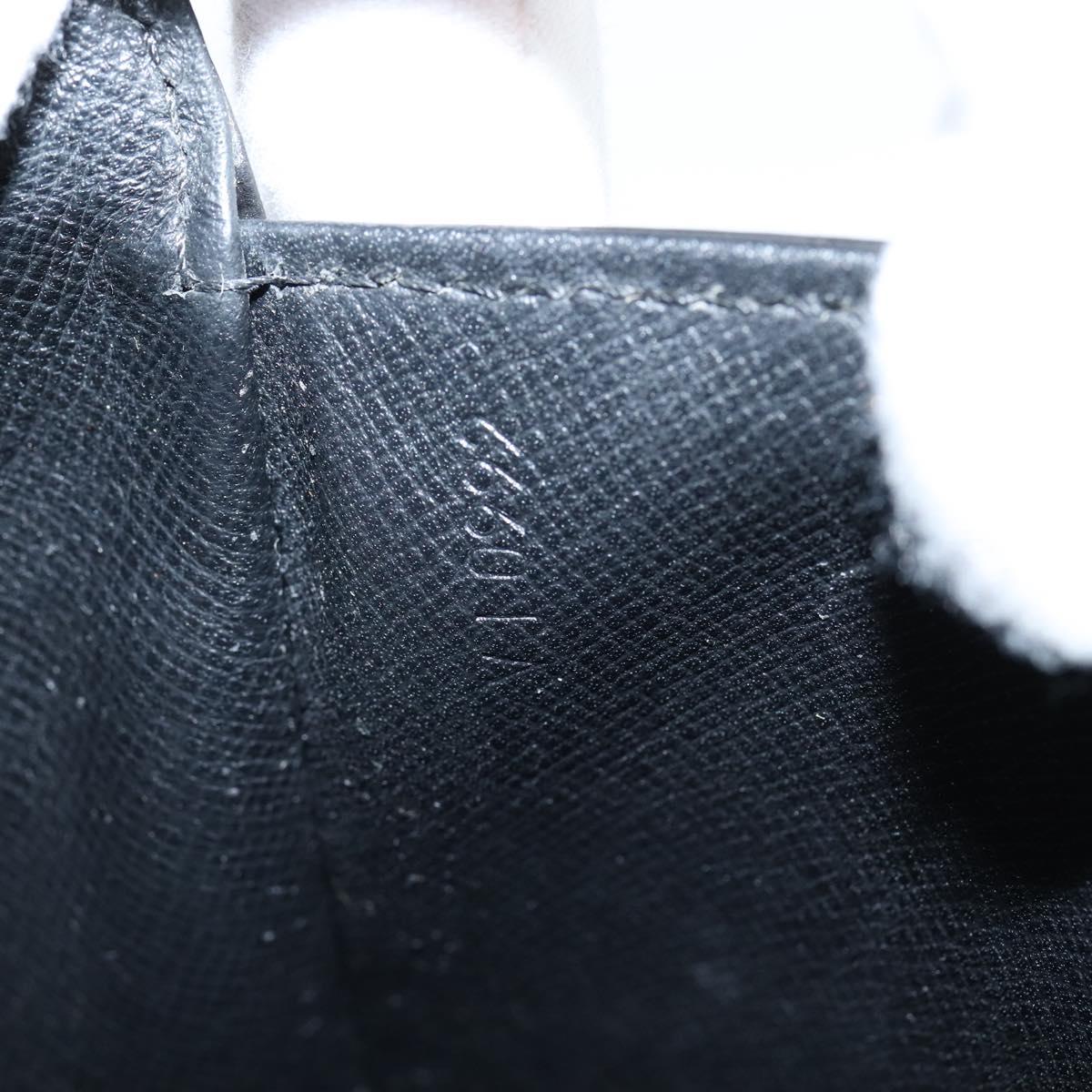 LOUIS VUITTON Epi Saint Cloud GM Shoulder Bag Black Noir M52192 LV Auth BA7219