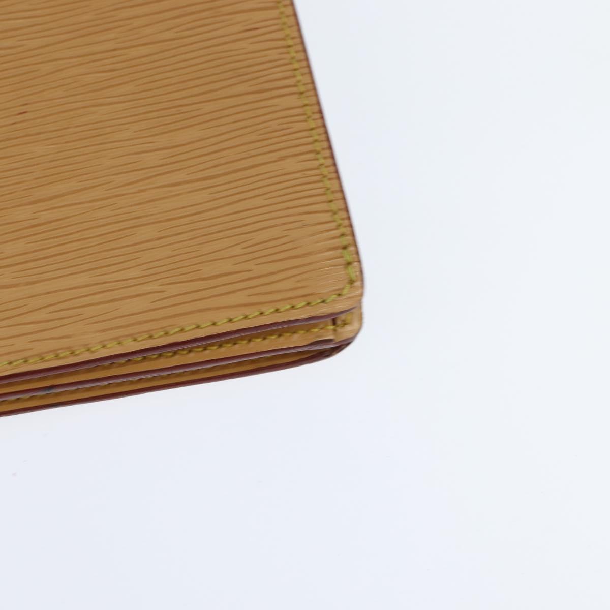 LOUIS VUITTON Epi Angian Shoulder Bag Beige M52116 LV Auth BA7220