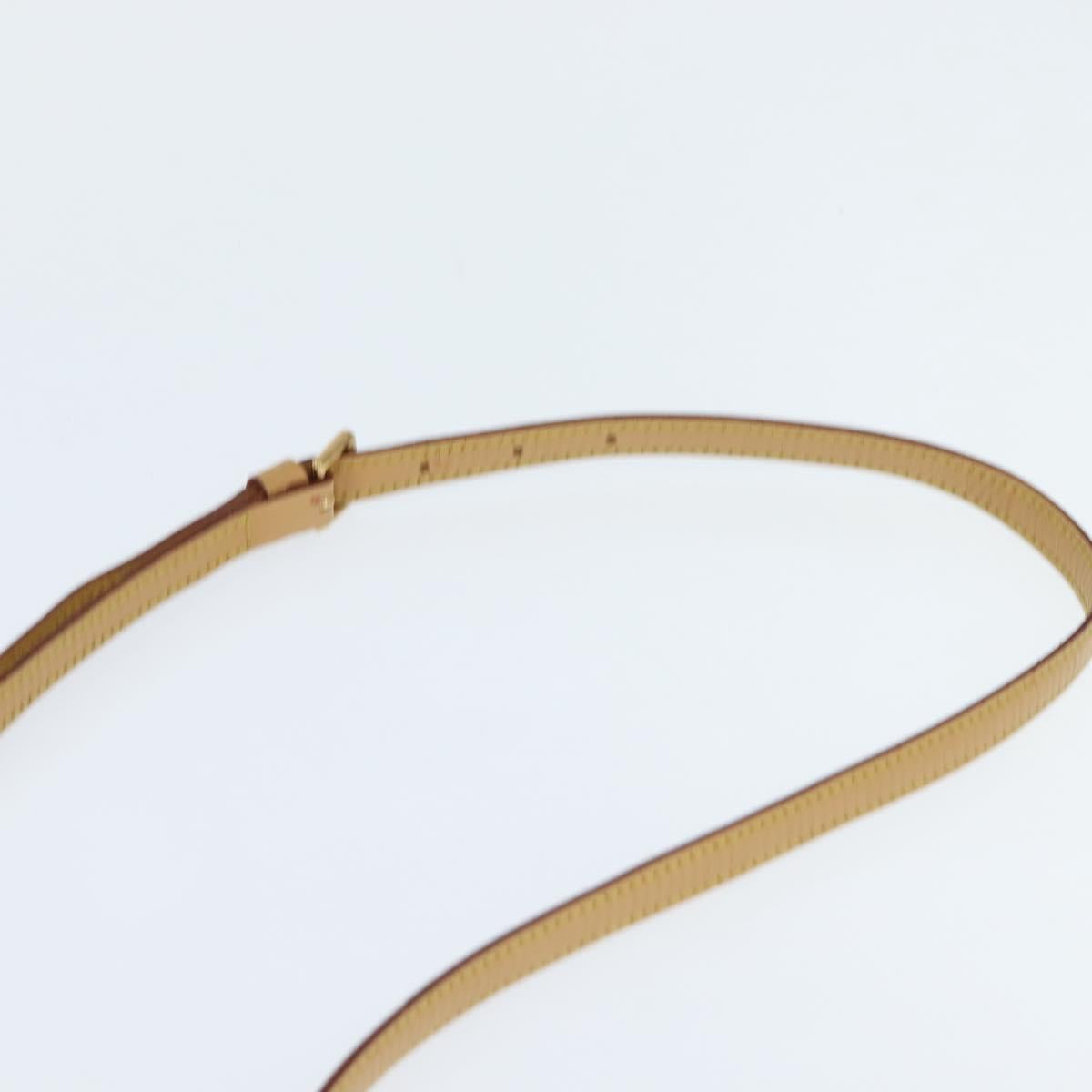 LOUIS VUITTON Epi Angian Shoulder Bag Beige M52116 LV Auth BA7220