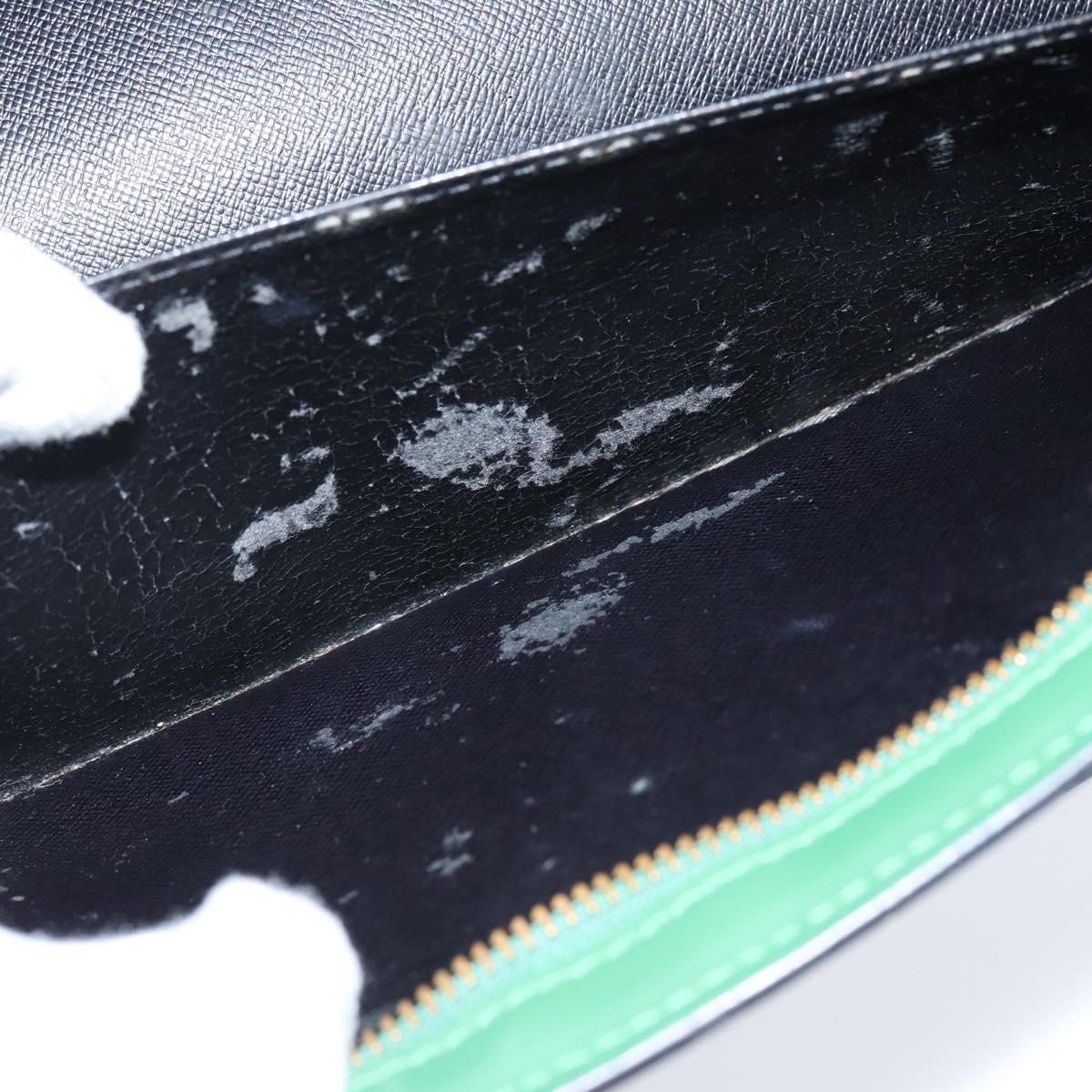 LOUIS VUITTON Epi Sac Triangle Hand Bag Green M52094 LV Auth BA7221