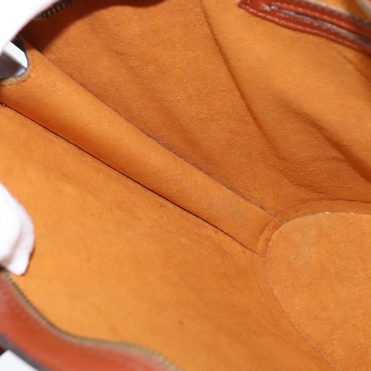 LOUIS VUITTON Epi Saint Jacques Hand Bag Brown M52263 LV Auth BA7223