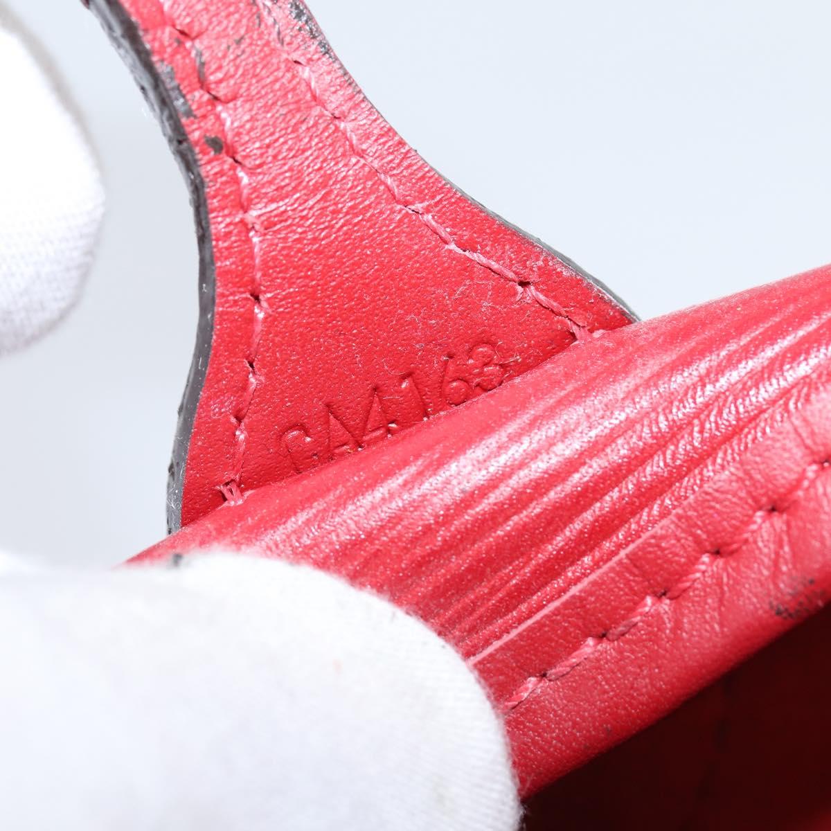 LOUIS VUITTON Epi Neverfull MM Tote Bag Red M41318 LV Auth BA7226