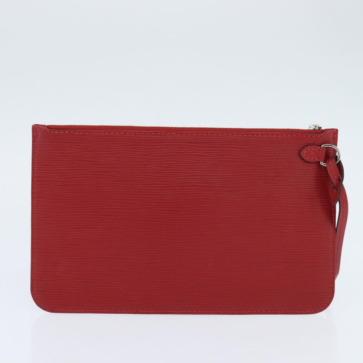 LOUIS VUITTON Epi Neverfull MM Tote Bag Red M41318 LV Auth BA7226