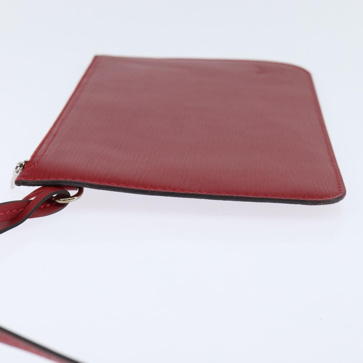 LOUIS VUITTON Epi Neverfull MM Tote Bag Red M41318 LV Auth BA7226