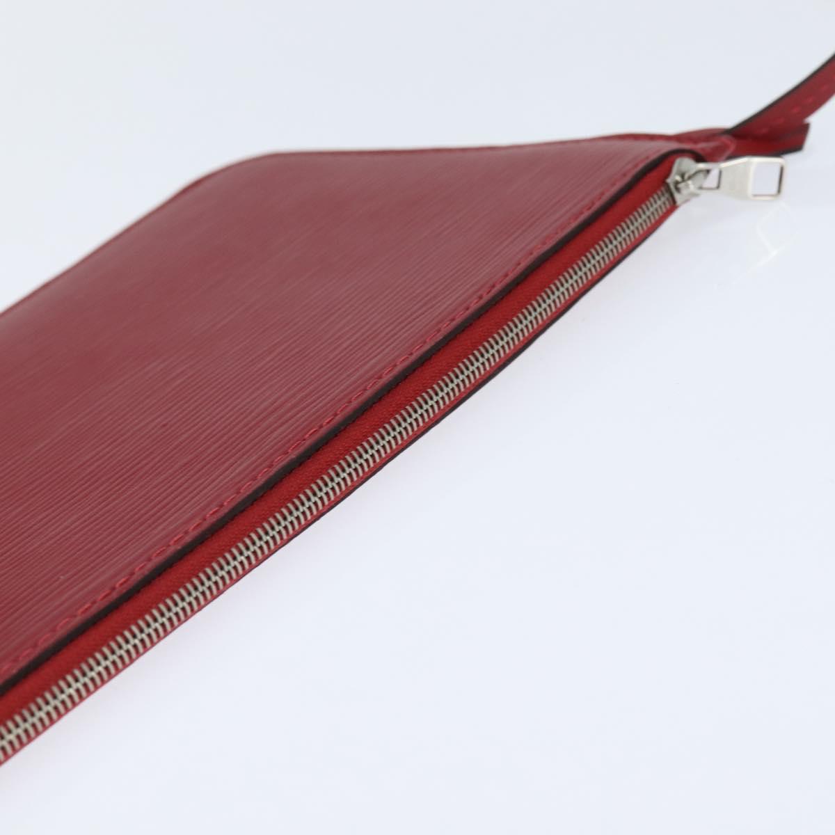 LOUIS VUITTON Epi Neverfull MM Tote Bag Red M41318 LV Auth BA7226