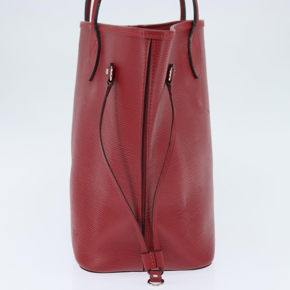 LOUIS VUITTON Epi Neverfull MM Tote Bag Red M41318 LV Auth BA7226