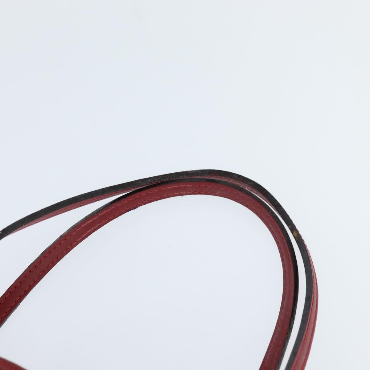 LOUIS VUITTON Epi Neverfull MM Tote Bag Red M41318 LV Auth BA7226