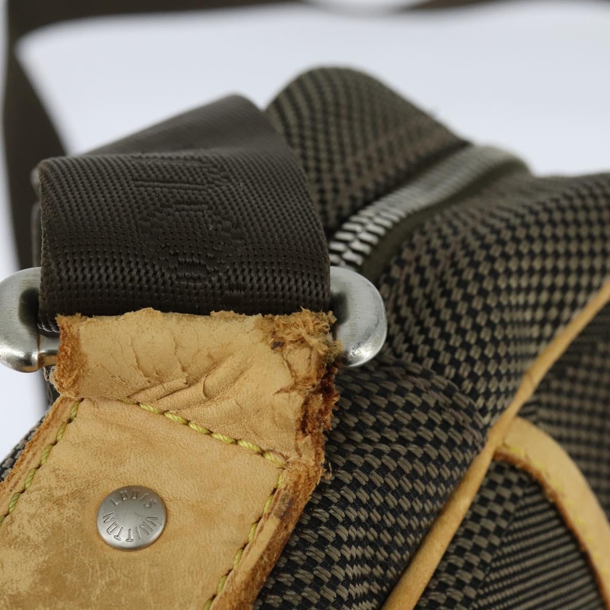 LOUIS VUITTON Damier Geant Sitadan NM Shoulder Bag Brown Tail M93224 Auth BA7230