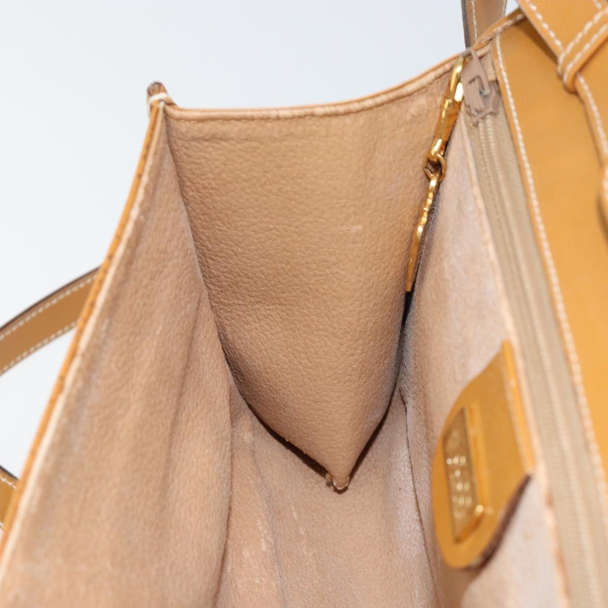 GUCCI Micro GG Supreme Shoulder Bag PVC Beige Gold 004 89 0265 Auth BA7244