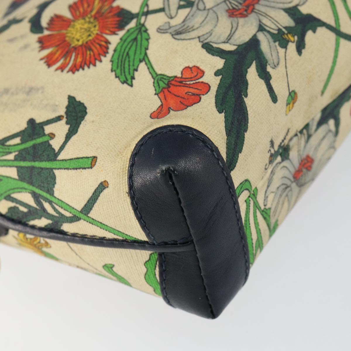 GUCCI Shoulder Bag Canvas Beige Gold 007 115 1093 Auth BA7261