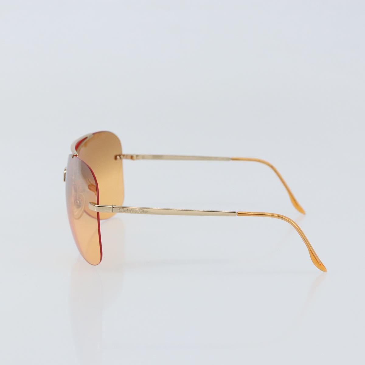 Christian Dior Sunglasses plastic Orange Auth BA7281