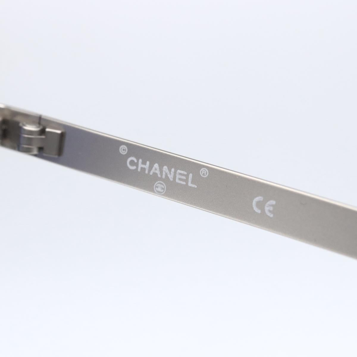 CHANEL Sunglasses plastic Black CC Auth BA7282