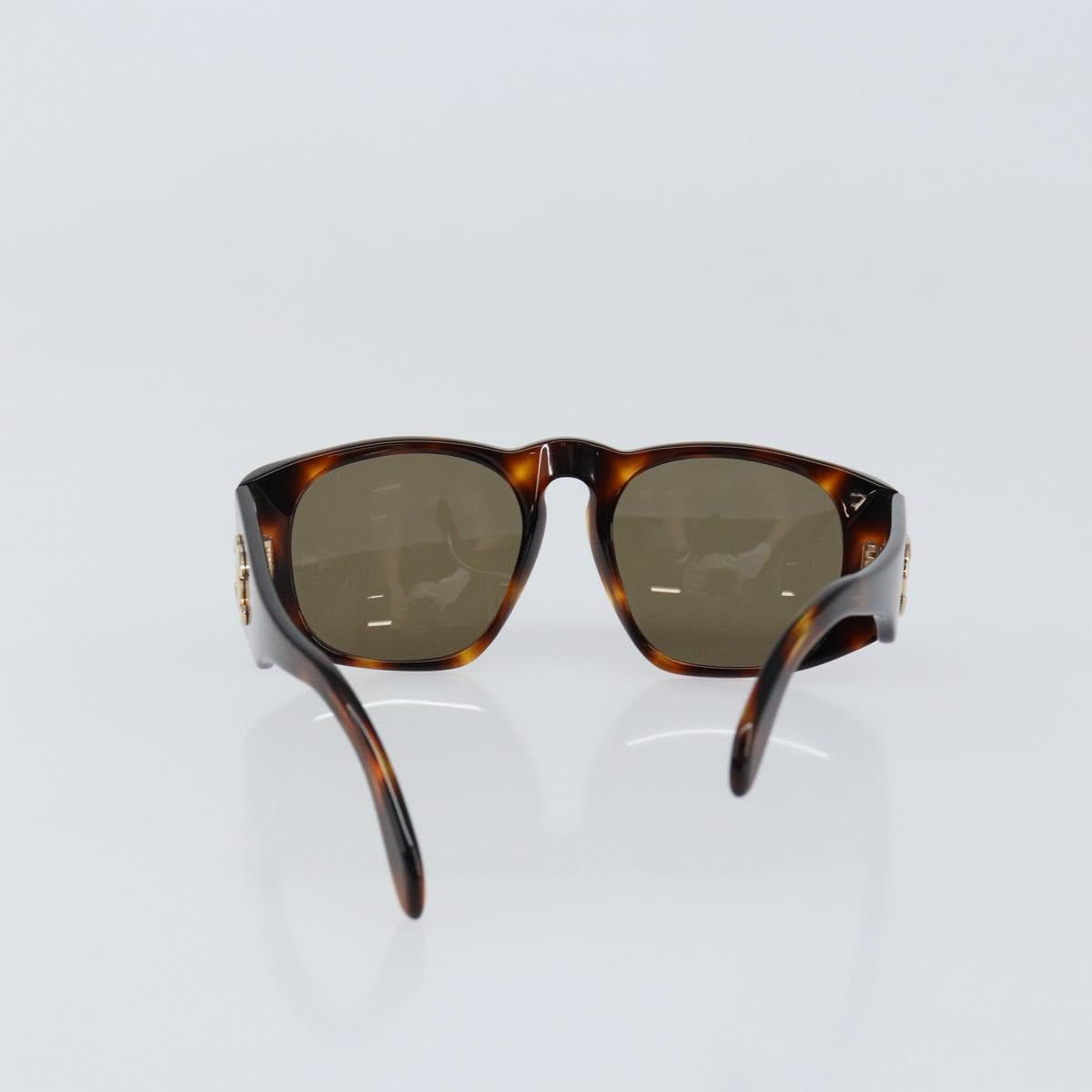 CHANEL Sunglasses plastic Brown CC Auth BA7283V