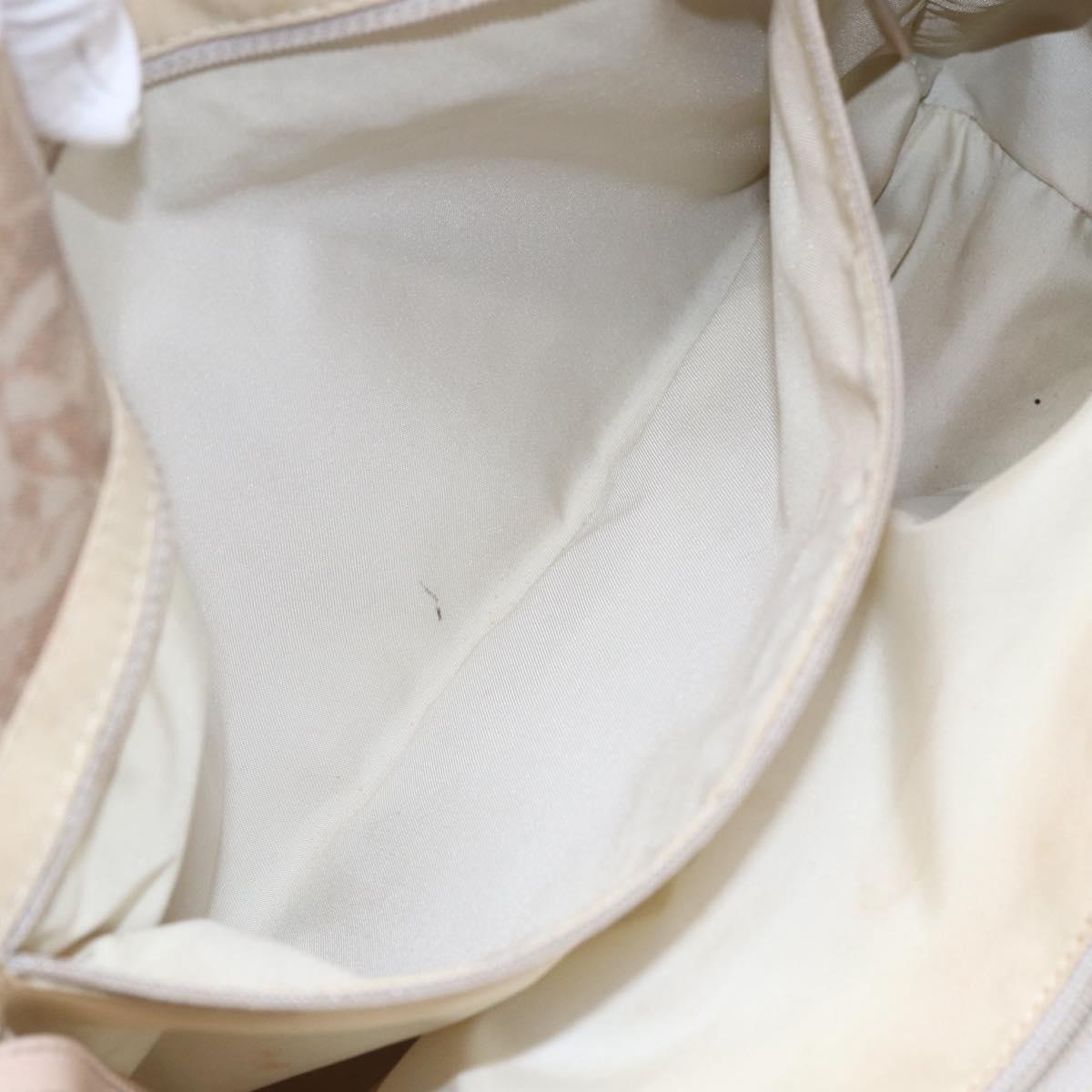 CHANEL New Travel Line Tote Bag Nylon Pink CC Auth BA7298