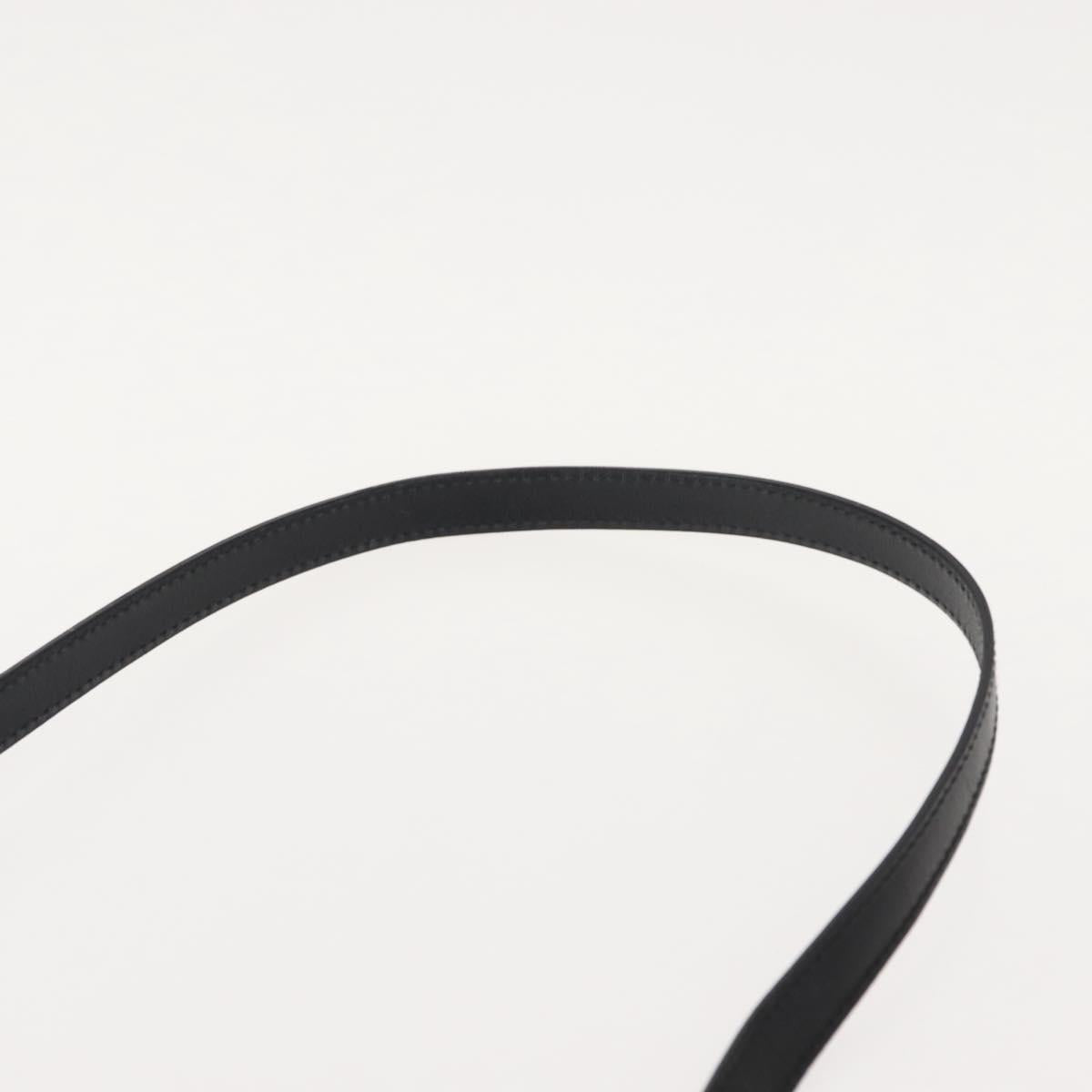 Salvatore Ferragamo Vala Hand Bag Leather 2way Black Gold Auth BA7329