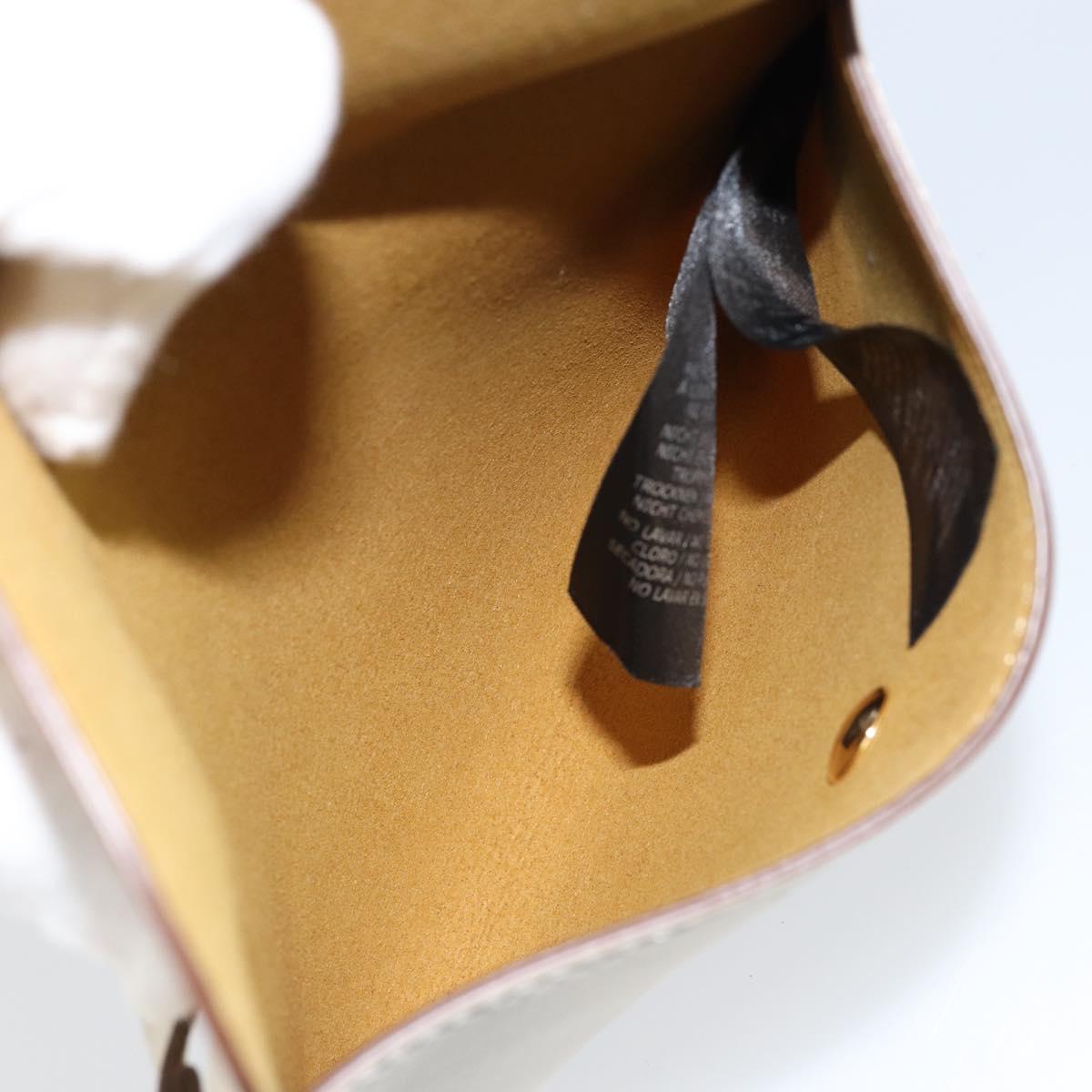 Stella MacCartney Tote Bag Polyester 2way White Gold Auth BA7342