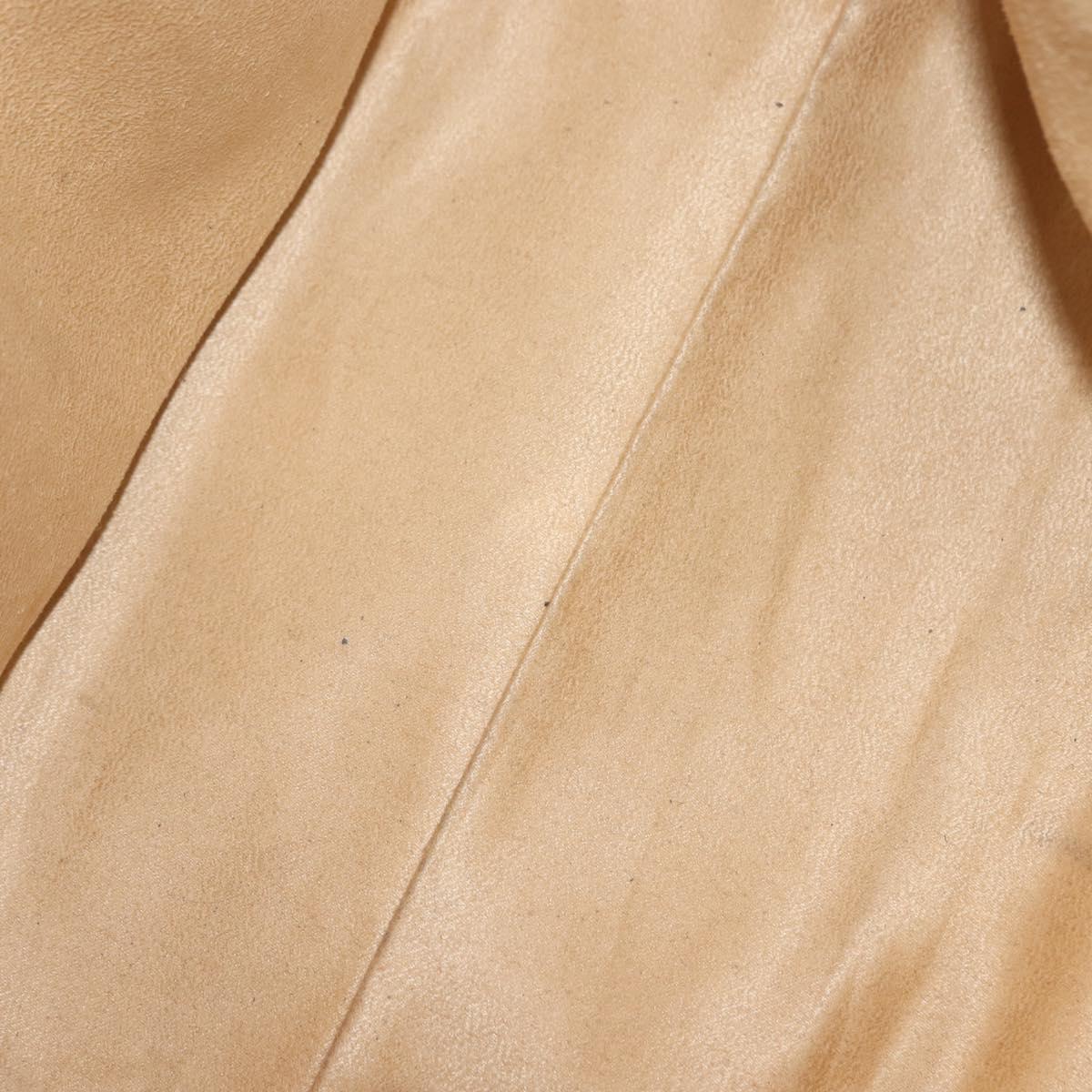 Jimmy Choo Tote Bag Leather Gold Silver Auth BA7361