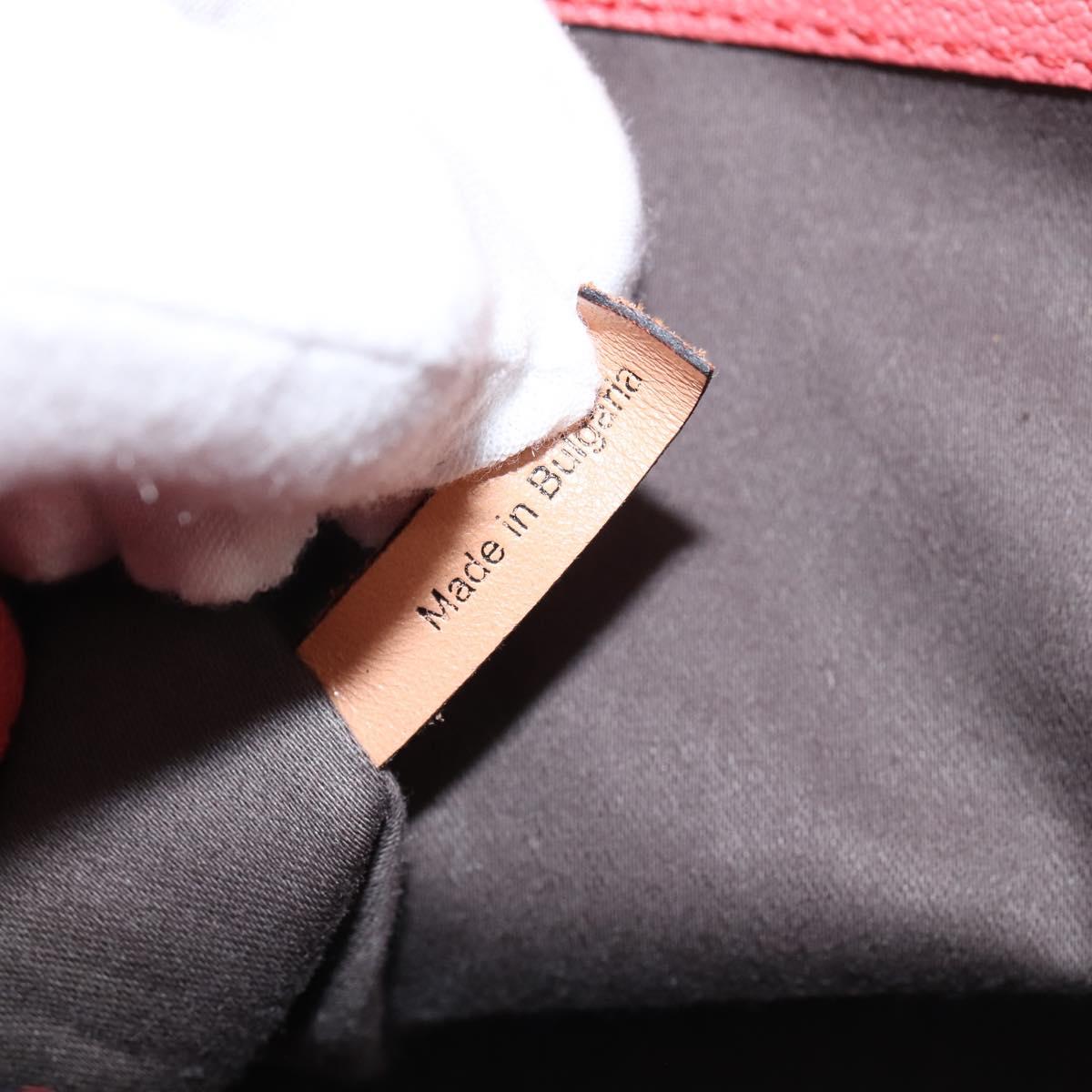 Chloe Bridget Hand Bag Leather 2way Pink Gold Auth BA7368