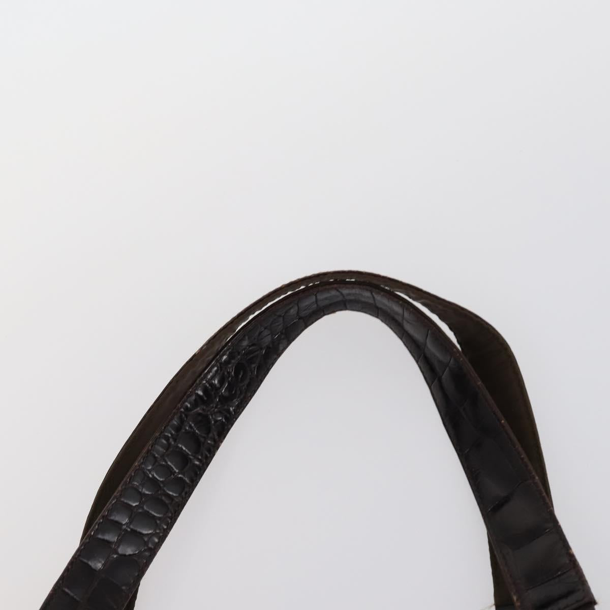 Gianni Versace PRADA Celine Bally Bag Leather 4Set Black Brown Auth BA7384