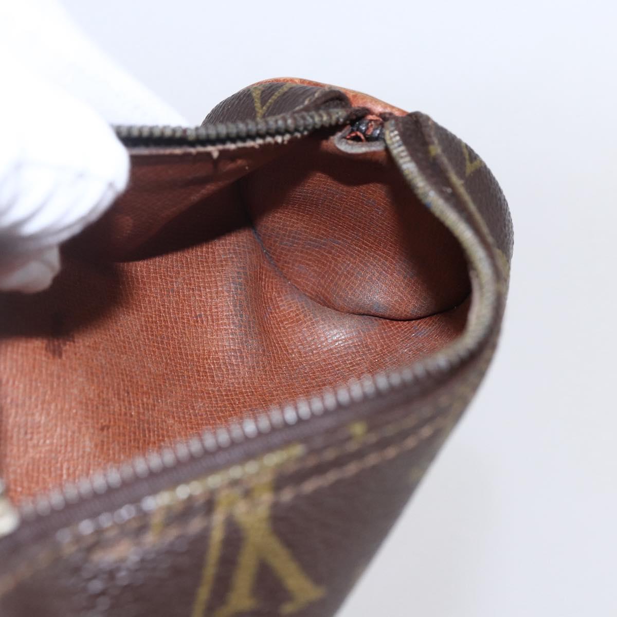 LOUIS VUITTON Monogram Trousse Rondo Pouch M47630 LV Auth BA7385