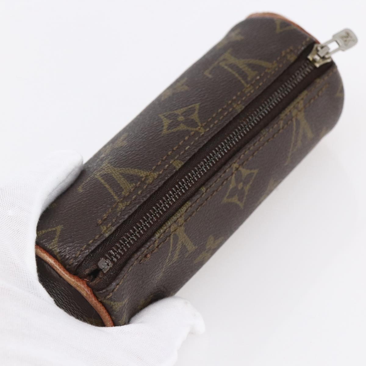 LOUIS VUITTON Monogram Trousse Rondo Pouch M47630 LV Auth BA7385